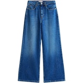 Jeans Med Vide Ben Tommy Hilfiger  Dnm Flo Wide Leg Hw Ww0ww45675