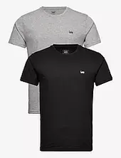 Twin Pack Crew Lee Jeans Grey