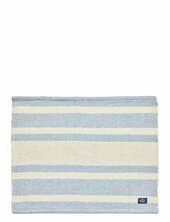 Striped Organic Cotton Herringb Placemat Lexington Home Blue