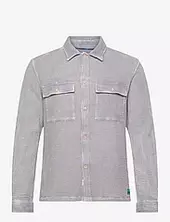Regular Fit Over-dyed Waffle Shirt Scotch & Soda Grey