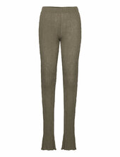 Ribbed Knitted Tights Hope Khaki