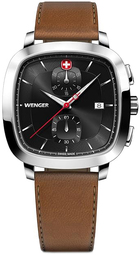 Wenger Herreur 01.1933.102 Vintage Sort/læder