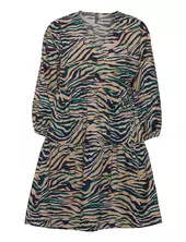 Curusha Wrap Dress Culture Patterned
