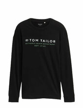 Printed Longsleeve Tom Tailor Black