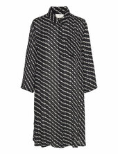Kamarita Amber Shirt Dress Kaffe Black