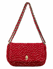 Boucle Hollis Bag Becksöndergaard Red