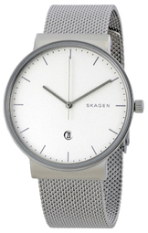Skagen Herreur Skw6290 Ancher Hvid/stål Ø40 Mm