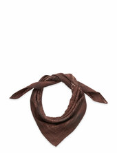 Cotton Fs Scarf Paisley Holzweiler Brown