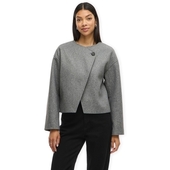 Frakker Vila  Quinn Jacket - Medium Grey Melange