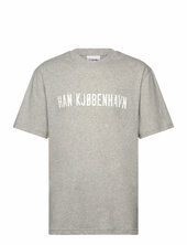 Hk Logo Boxy Tee S/s Han Kjøbenhavn Grey