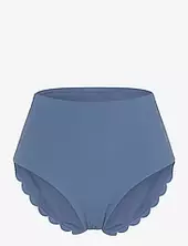 Scallop High Waist Rio Bikini Bottom Hunkemöller Blue