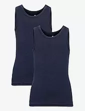 Jbs Of Dk Boys 2-pack Singlet Jbs Of Denmark Navy