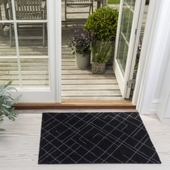 Tica Cph Dørmåtte Lines Grå/sort - 60x90 Cm