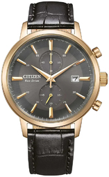 Citizen Herreur Ca7067-11h Vintage Grå/læder Ø42 Mm
