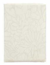 Tablecloth 140x270 Abstract Leaves Damask Beige Södahl Cream