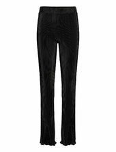Pleata Slit Pants Bzr Black