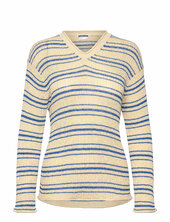 V-neck Sweater Weekday Patterned
