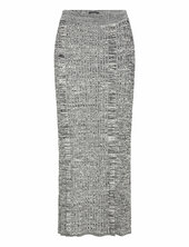 Maxi Ribbed Knitted Skirt Scotch & Soda Grey