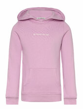 Printed Logo Hoody Tom Tailor Pink