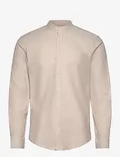 Oxford Superflex Shirt L/s Lindbergh Beige