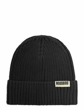 Wbyeti Cotton Beanie Woodbird Black