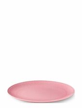 Rhombe Color Oval Serving Dish 28.5x21.5 Lyngby Porcelæn Pink