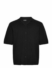 Sal Knitted Boucle Shirt J. Lindeberg Black