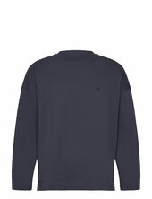 Light Terry Aksel Sweat Mads Nørgaard Navy