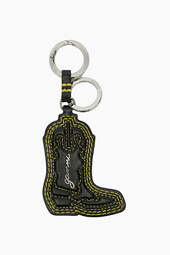 Western Boot Keyring B3010057 - Blazing Yellow - Ganni - Sort One Size