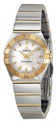 Omega Dameur 123.20.24.60.05.004 Constellation Quartz 24mm Hvid/18