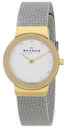 Skagen Dameur 358sgscd Freja Hvid/stål Ø27 Mm