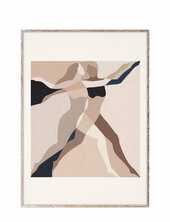 Two Dancers - 30x40 Cm Paper Collective Patterned