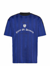 Football Jersey Tee Han Kjøbenhavn Blue