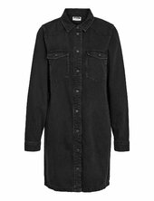 Nmnew Signe L/s Denim Dress Vi001bl Noos Noisy May Black