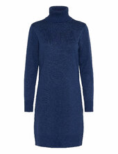 U6801, Milasz Rollneck Dress Saint Tropez Blue