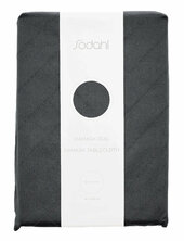 Tablecloth 140x270 Tiles Damask Ash Södahl Black