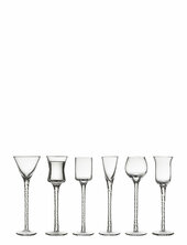 Snapseglas Rom 18 Cm 6 Stk. Klar Lyngby Glas