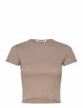 Vile Tee Plum Grey Hemp Hope Beige