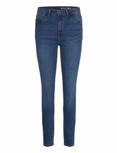 Nmcallie Hw Skinny Blue Jeans Fwd Noos Noisy May Blue