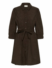 Kavera Dress Kaffe Brown