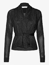 Thaniiw Short Cardigan Inwear Black
