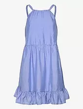 Hollan Godet Dress French Connection Blue