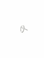 Earring Studs Archetypes, A-z Design Letters Silver