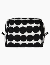 Vilja Räsymatto Cosmetic Bag Marimekko Home Black