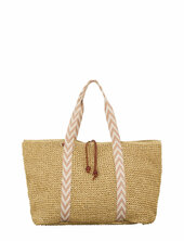 Paper Straw Pheobe Bag Becksöndergaard Beige