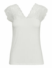 Cupoppy Lace Top Culture White