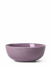 Rhombe Color Bowl Ø15.5 Cm Purple Lyngby Porcelæn Purple