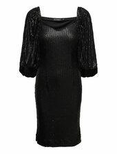Sldalila Gausa Dress Soaked In Luxury Black