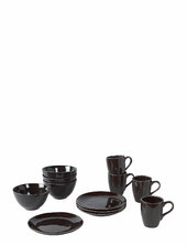 Nordic Coal Set For Four Broste Copenhagen Black