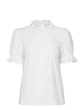 Vikawa S/s Flounce Top - Noos Vila White